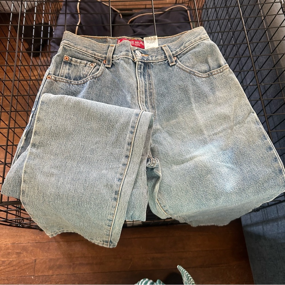 Levi's Classic Relaxed Fit Light Blue Jeans